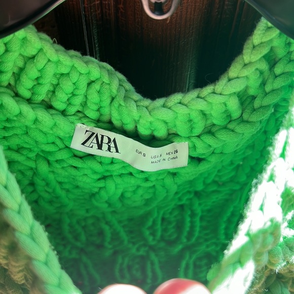 Zara exclusive green gilet - Picture 7 of 7
